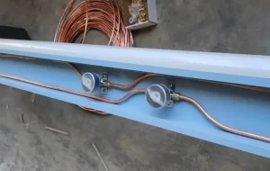 医院中心供氧管道铜管焊接说明